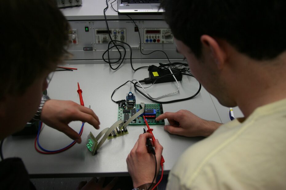 electronics engineering student