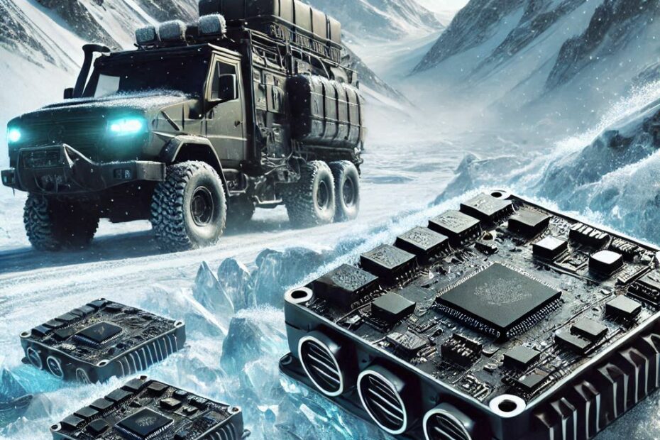 Microcontrollers designed for extreme cold environments