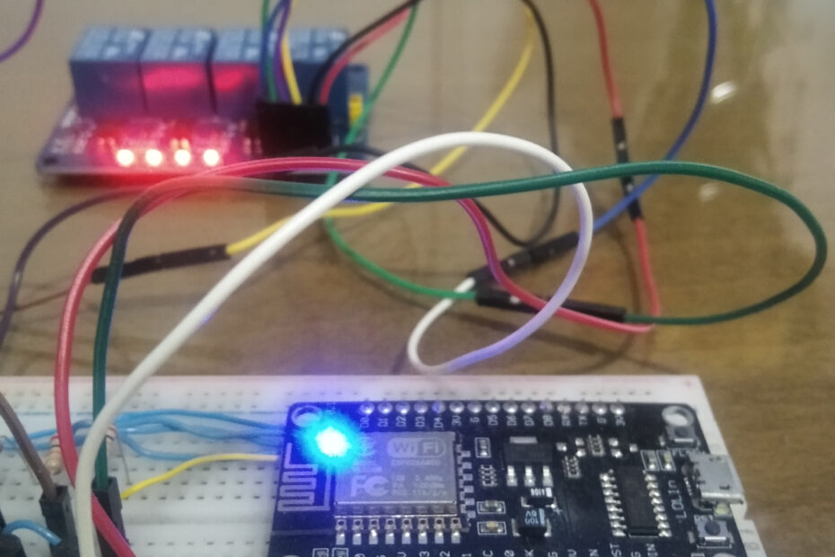 Control inteligente de una iluminación de jardín con ESP8266